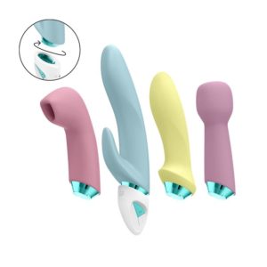 Set de 4 vibradores en 1 - Set Fabulous Four Satisfyer