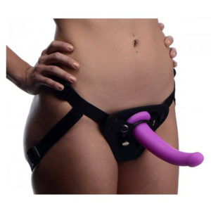Arnés con Dildo Punto G Purpura, Strap u
