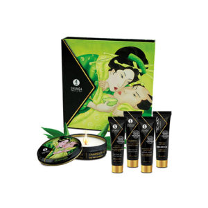 Kit Sensual  de Te verde con gel Lotus Noir