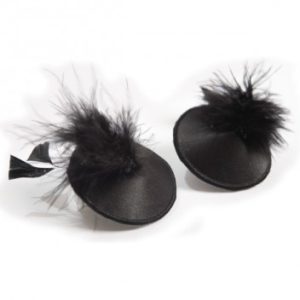 Pezonera Burlesque Pasties con pluma