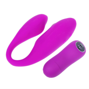 Estimulador Doble  BERNIE  Para Jugar en Pareja de Pretty Love